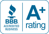 BBB A Plus Rated  Accredited Business